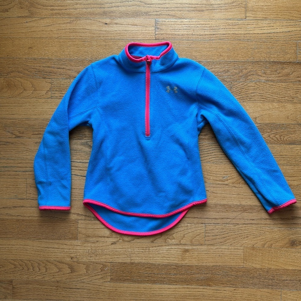 Under Armour girls blue and pink fleece size 6X